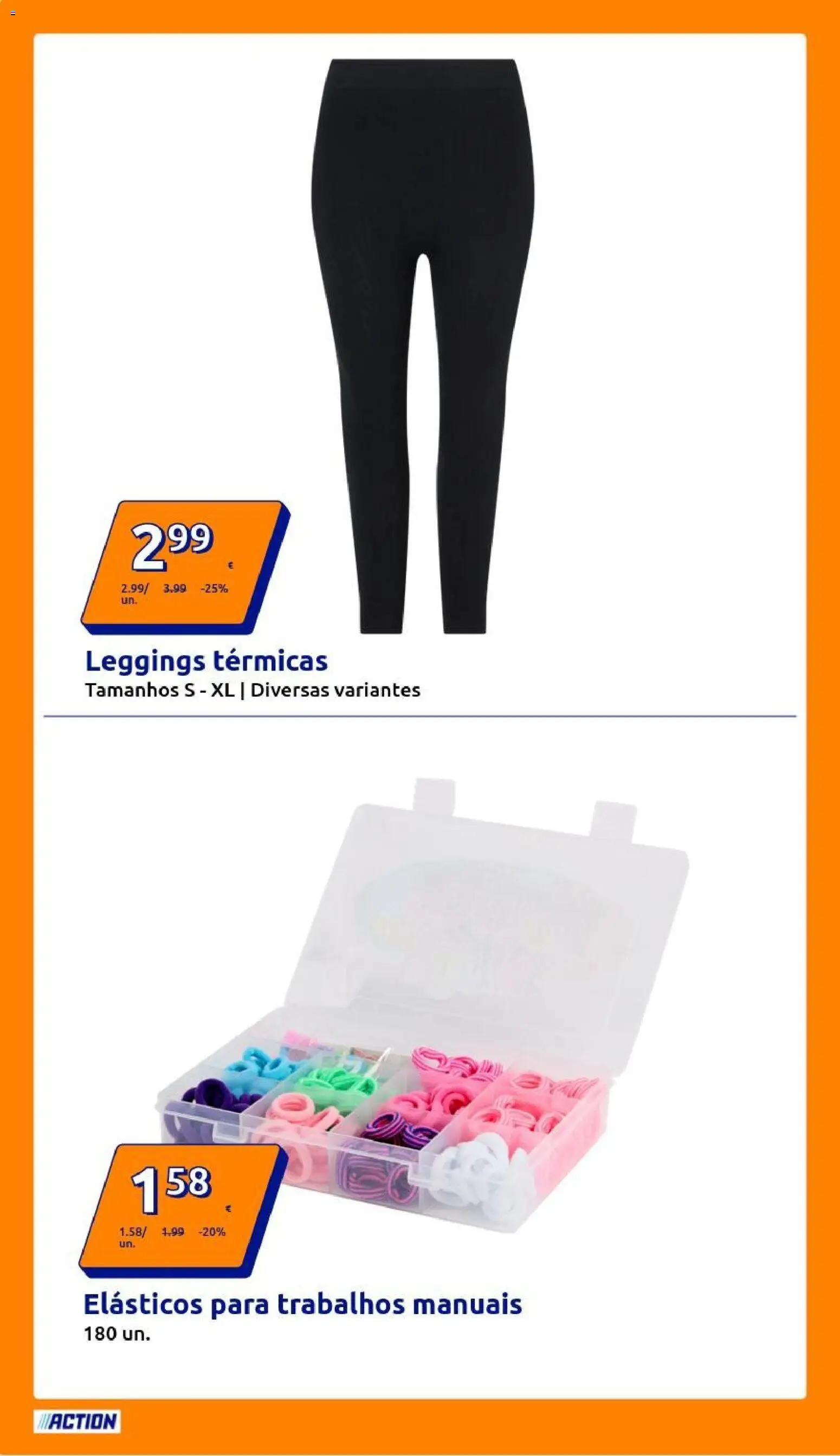 Action - Action PT week 44 2025 │ válido de 29.10.2025 | Página: 2 | Produtos: Leggings