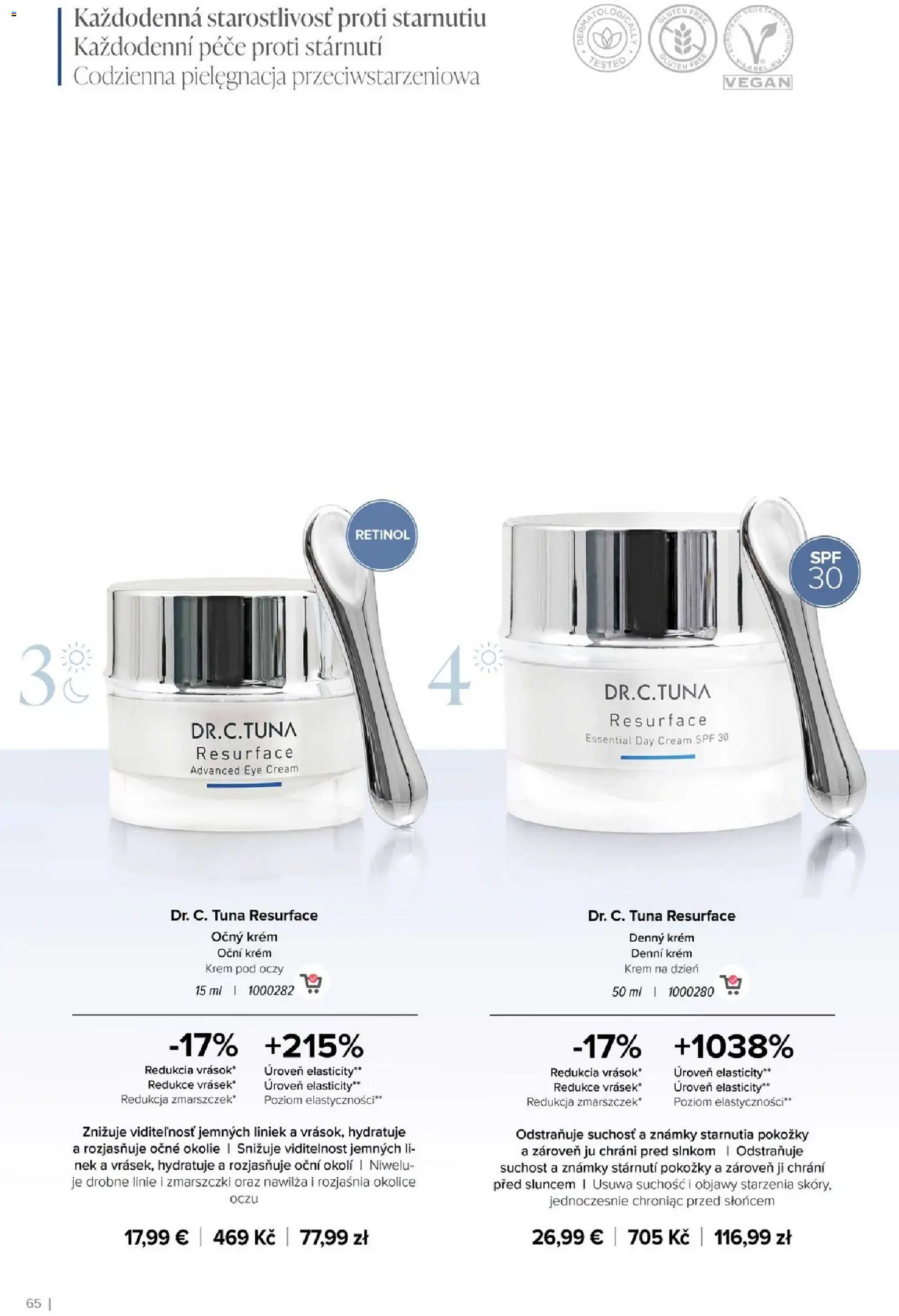 Nové Farmasi akcie – leták je platný od 01.01.2026 | Strana: 65 | Produkty: Krém