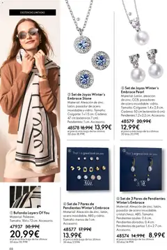 Vista previa Oriflame - Catálogo Campaña 4 válido desde el 11.03.2026 | Página: 66 | Productos: Pendientes, Bufanda