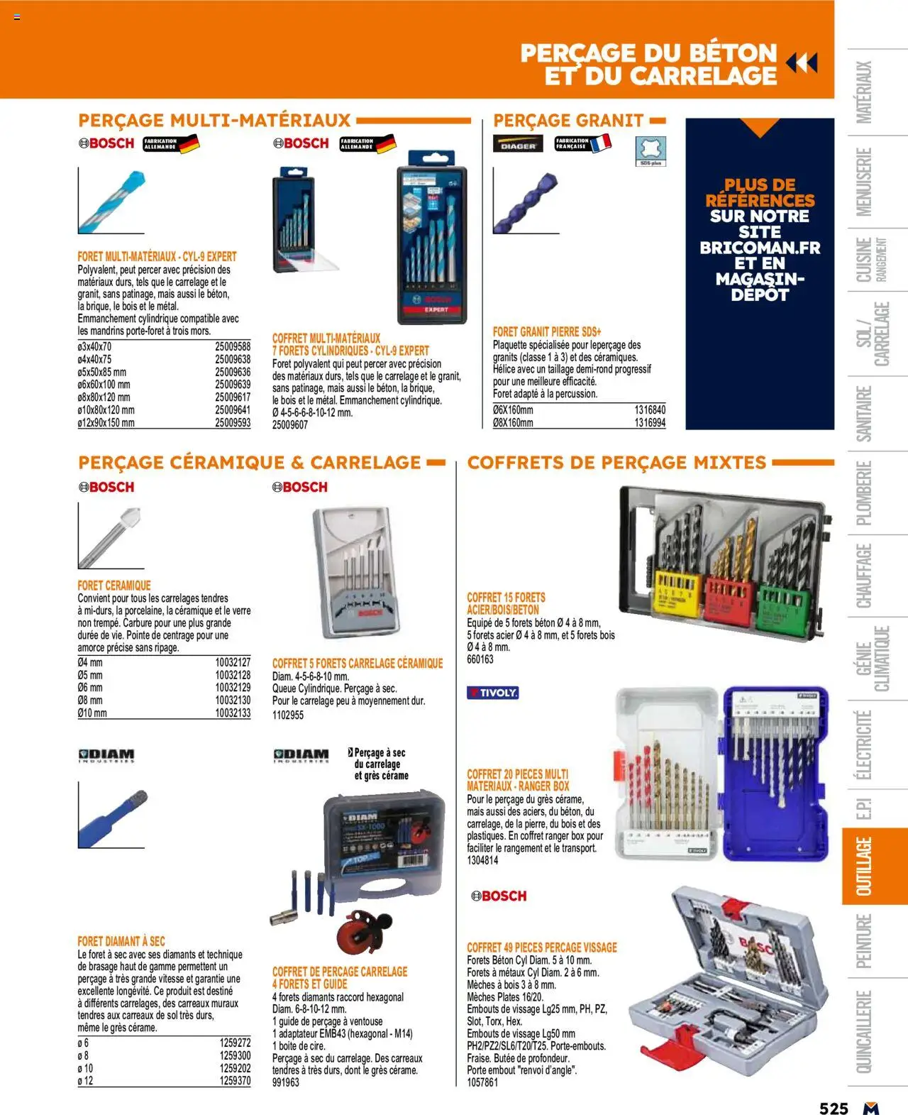  | Page: 525 | Produits: Adaptateur, Mais, Porte