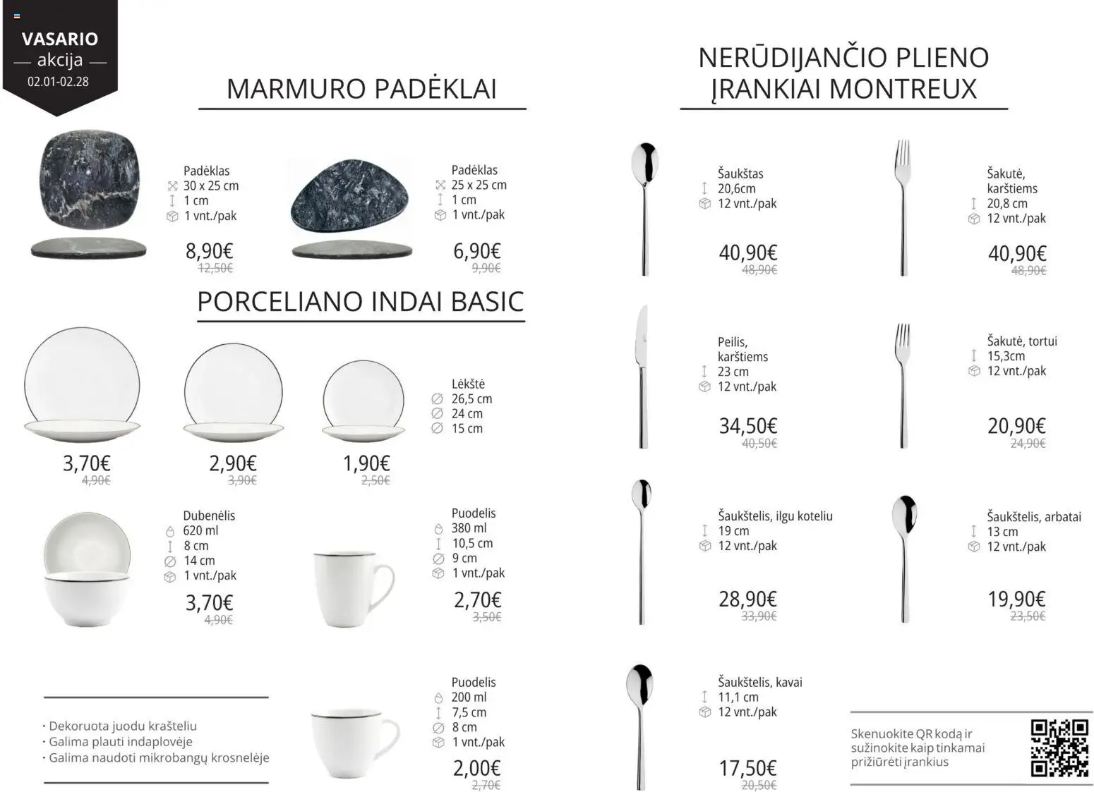 ePromo akcijos nuo 01.02.2026 | Puslapis: 6 | Prekių: Puodelis, Lėkštė, Indai