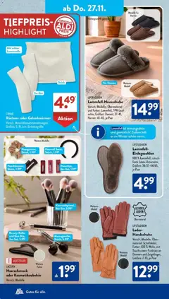 Aldi Süd Prospekt 	 ab 24.11.2025 gültig | Seite: 8 | Produkte: Up2fashion, Handschuhe