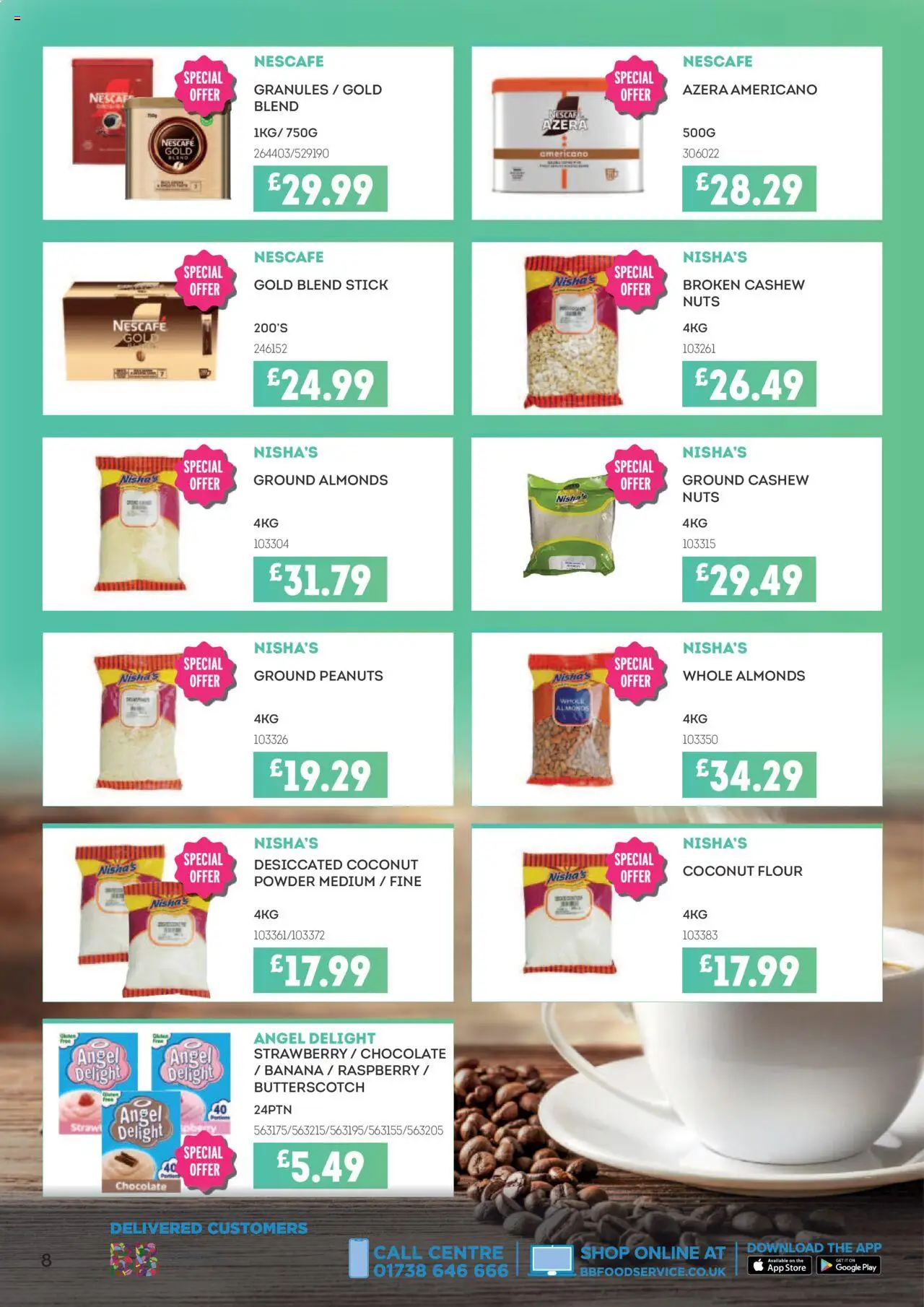  | Page: 8 | Products: Powder, Chocolate, Strawberry, Raspberry