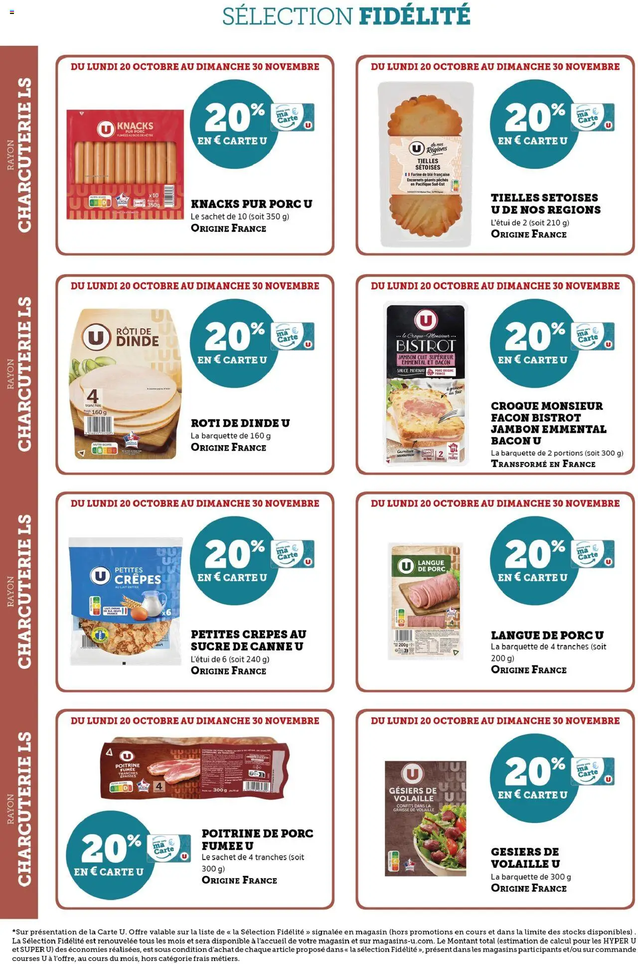 {H1} | Page: 4 | Produits: Poitrine de porc, Volaille, Jambon, Porc