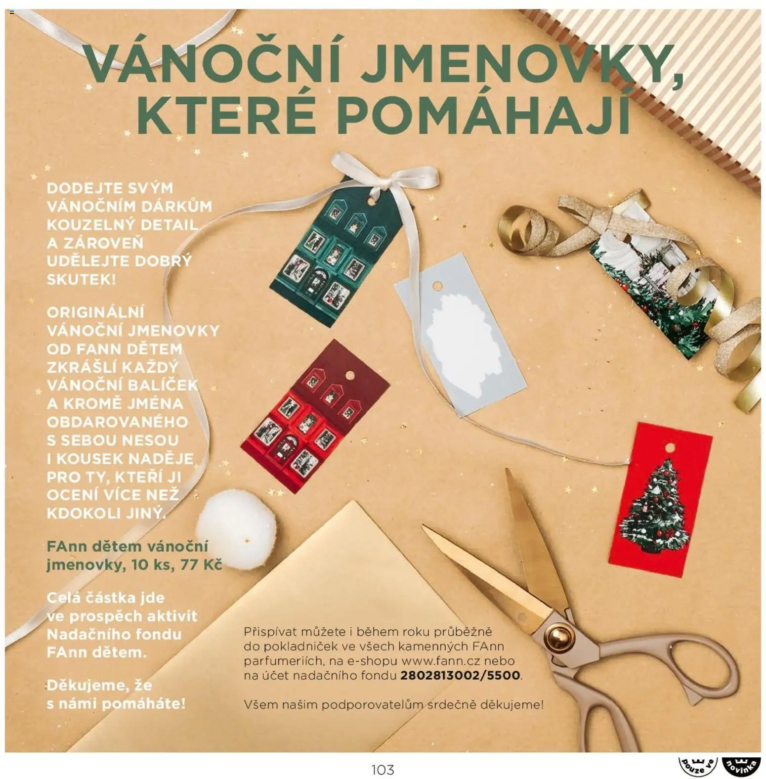 FAnn katalog Vánoce 2025 od 30.10.2025 | Strana: 103