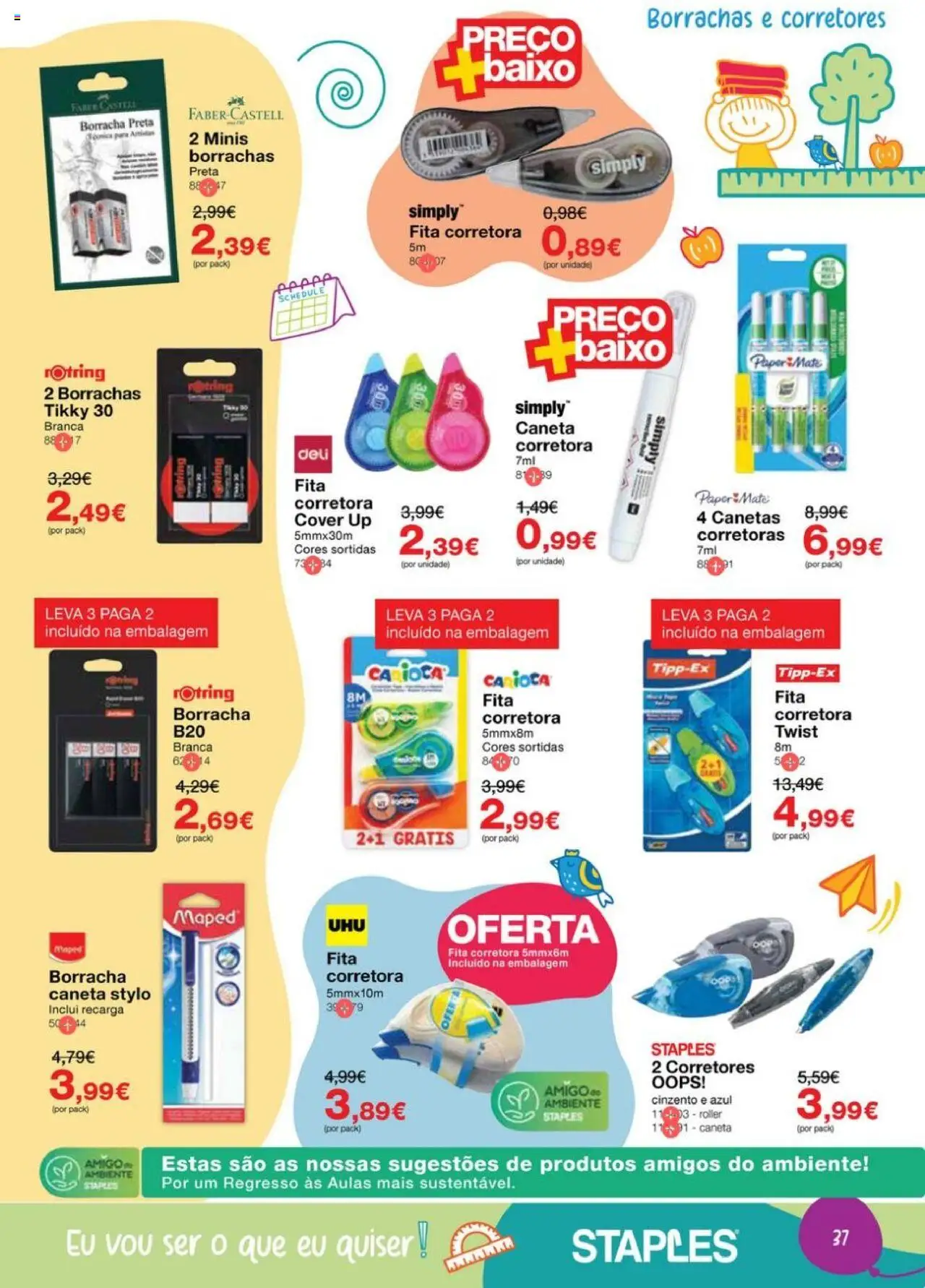 Staples - Folheto Regresso às Aulas 2025 │ válido de 18.08.2025 | Página: 37