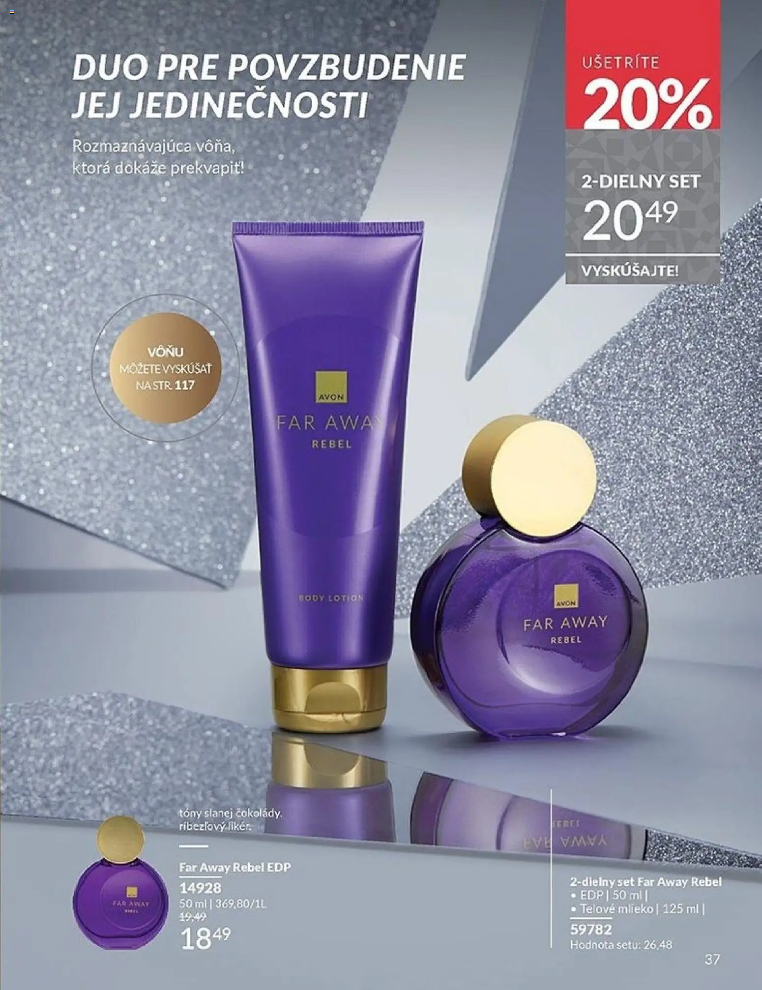 Nové Avon akcie – leták je platný od 01.12.2025 | Strana: 37 | Produkty: Mlieko, Telové mlieko