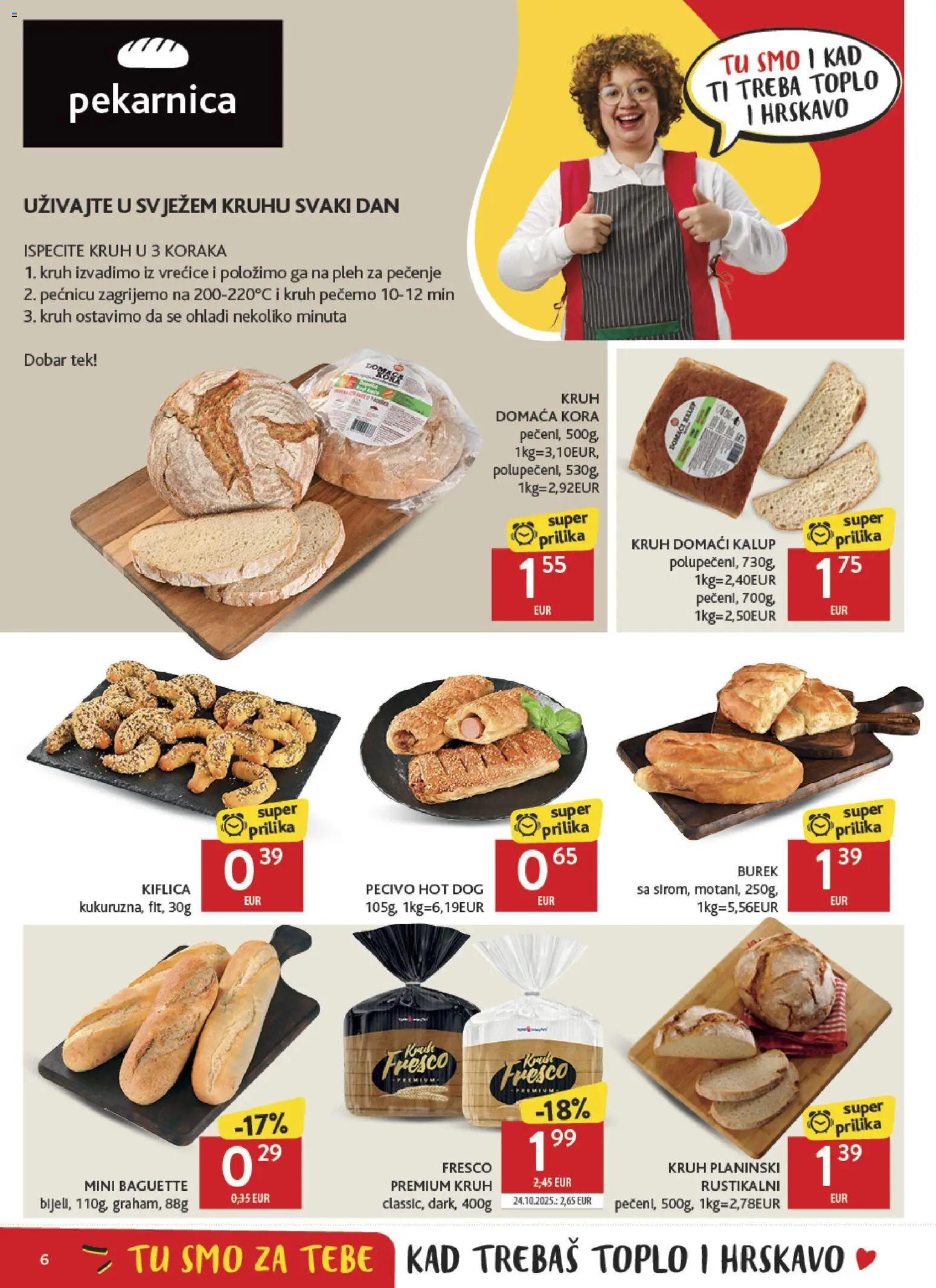 Konzum HR akciós ujság - amely érvényes a következő dátumtól: 11.02.2026 | Oldal: 6