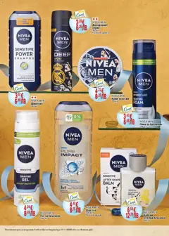 Преглед на NIVEA MEN Гел за бръснене, Гел за бръснене 200 мл - Офертите са валидни от 19.02.2026 | Страница: 16 | Продукти: Шампоан, Балсам, Дезодорант, Гел за бръснене