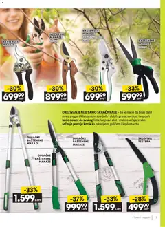 Idea katalog Prolećni magazin - pregled Idea kataloga - važi od 09.04.2026 | Strana: 11 | Proizvode: Makaze