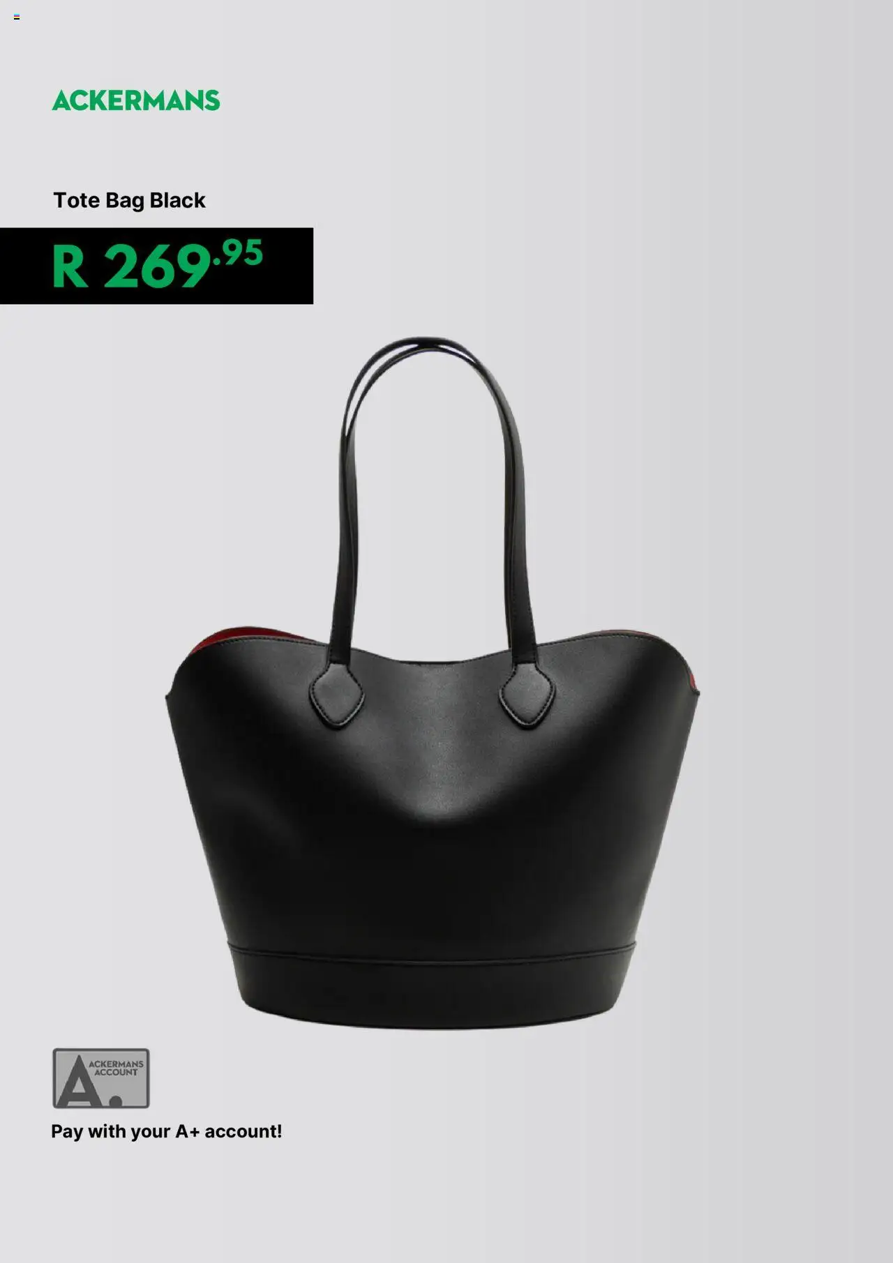 New Ackermans catalogue – valid from 20.09.2025 | Page: 10 | Products: Bag