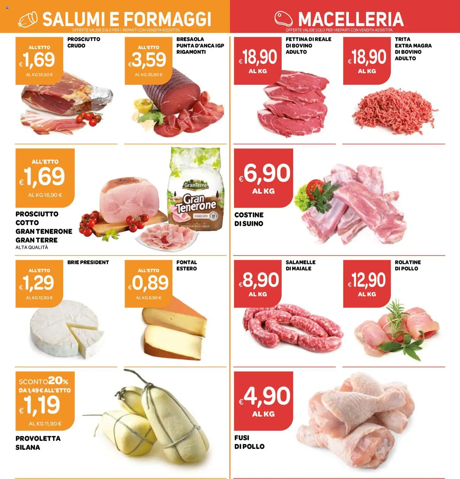 Volantino Ekom del 27.01.2026 | Pagina: 7 | Prodotti: Pollo, Bresaola, Suino, Prosciutto