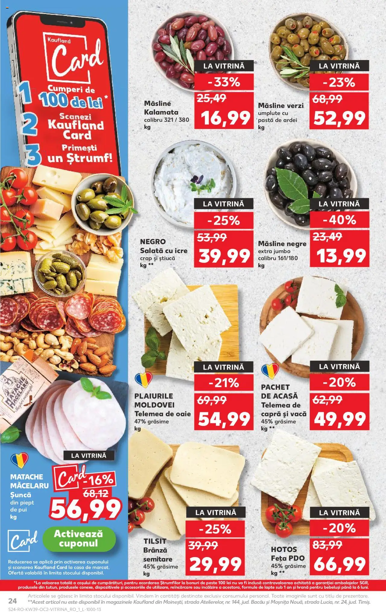 Kaufland RO akciós ujság - amely érvényes a következő dátumtól: 24.09.2025 | Oldal: 24 | Termékek: Saláta