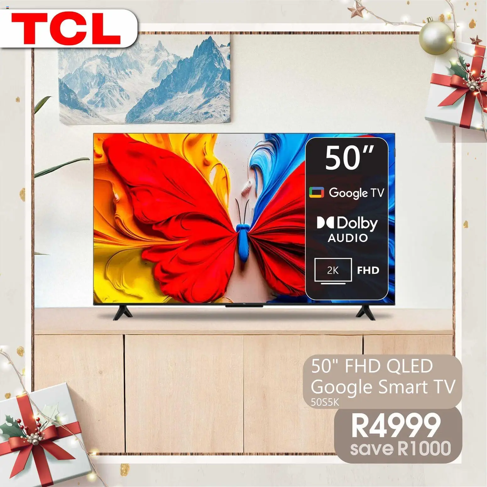 New Tafelberg Furnishers catalogue – valid from 18.12.2025 | Page: 4 | Products: Audio, TV