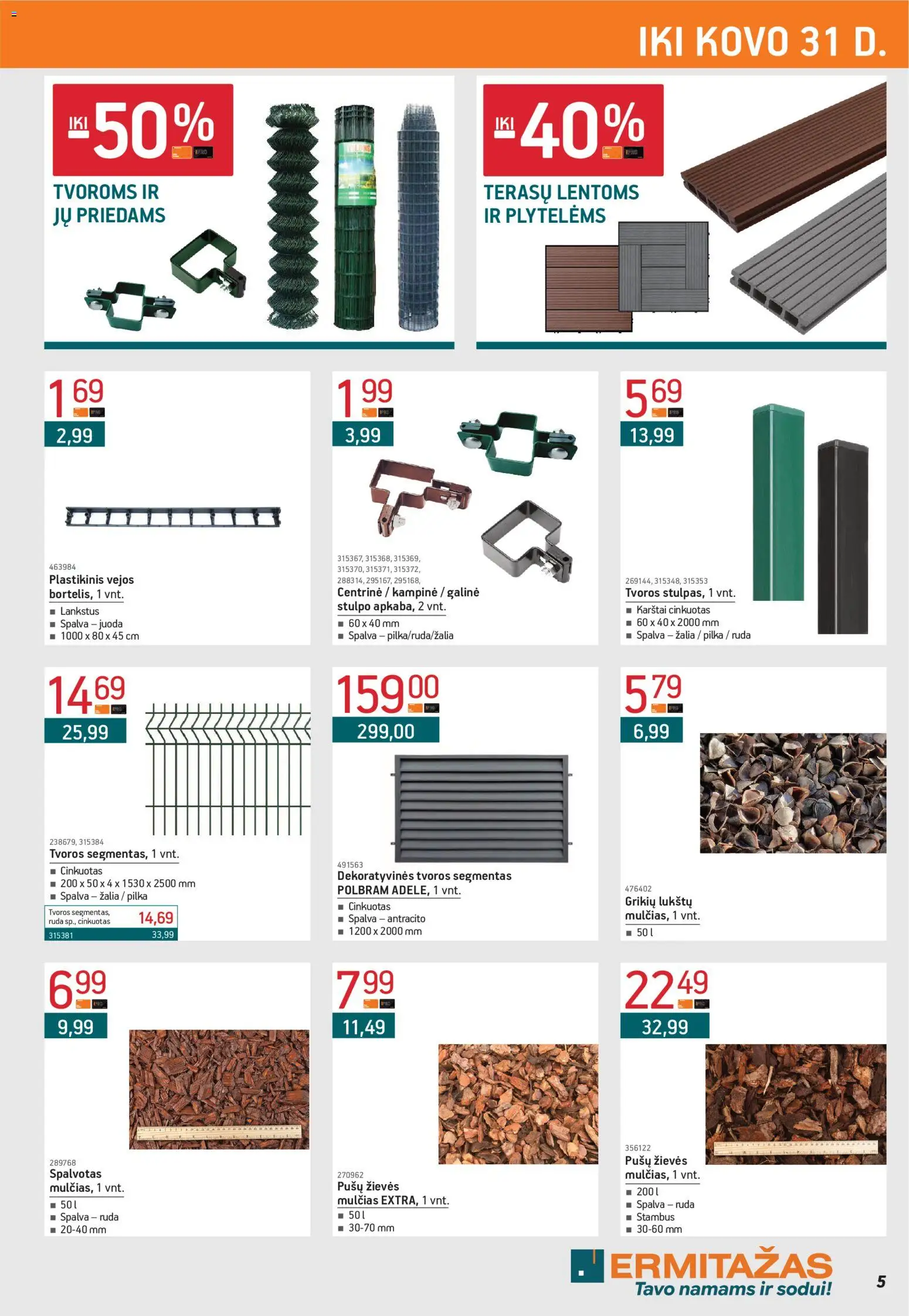 ERMITAŽAS akcijos nuo 02.03.2026 | Puslapis: 5