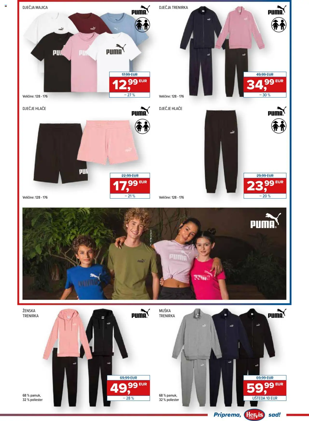 Hervis katalog | vrijedi od 27.08.2025 | Stranica: 3 | Proizvodi: Majica, Hlače, Trenirka