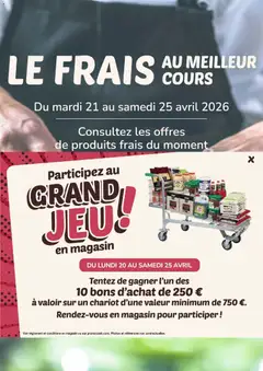 Promocash - Prévisualisation de Promocash Meilleur cours valide à partir de 21.04.2026