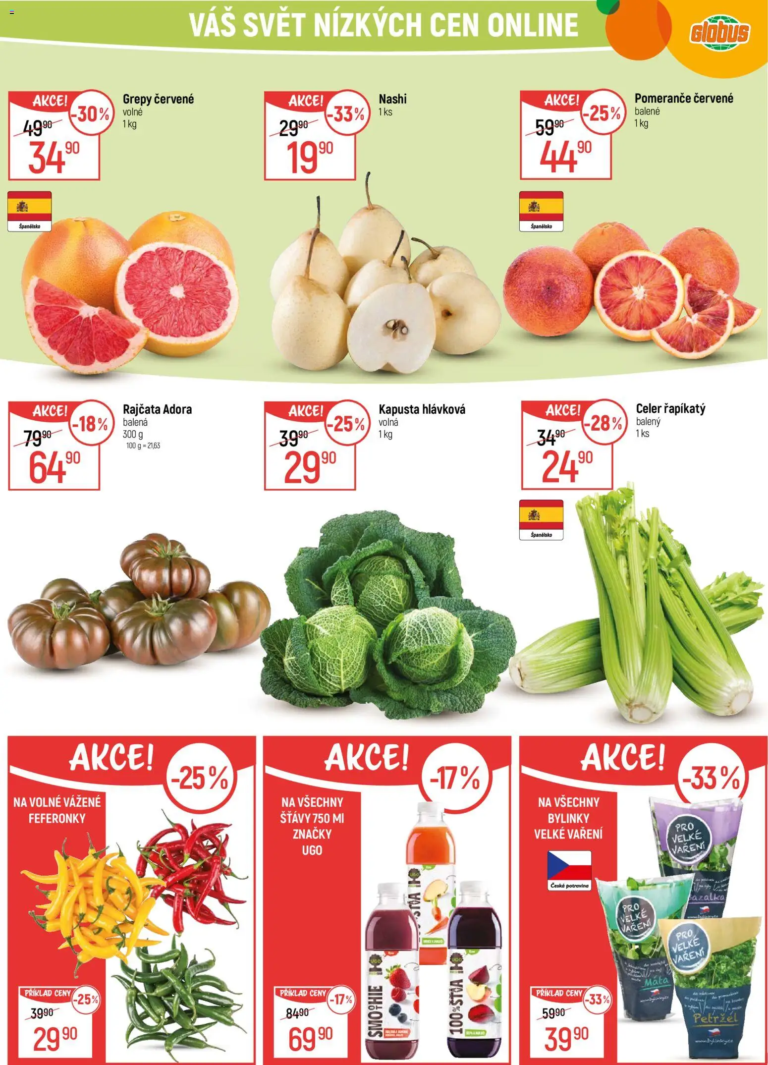 Globus leták - České Budějovice od 18.02.2026 | Strana: 19 | Produkty: Globus, Petržel, Kapusta, Celer