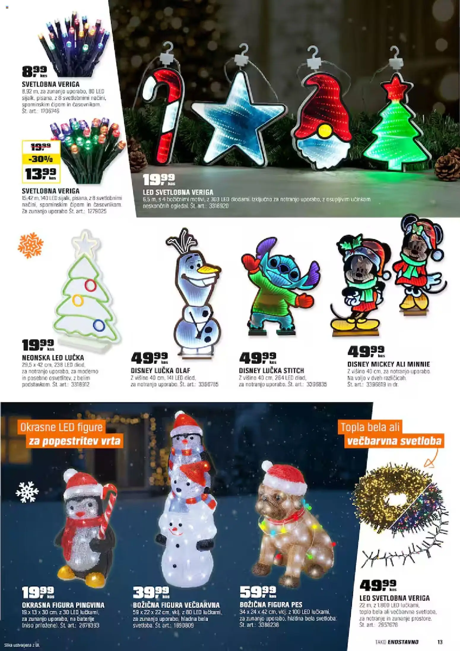 Novi OBI katalog ponudbe – veljaven od 10.11.2025 | Stran: 13 | Izdelki: Baterije