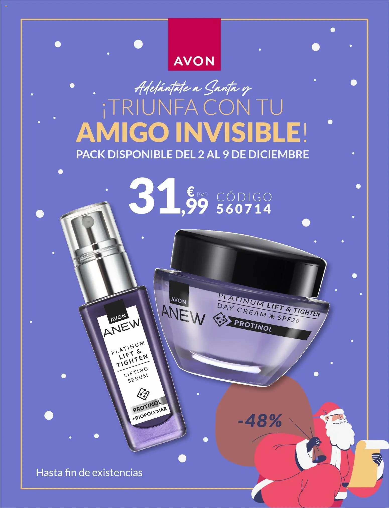 Avon - Amigo invisible │ válido desde el 02.12.2025 | Página: 1 | Productos: Sérum