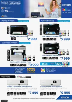 Computer Mania Accessories Catalogue │ valid from 01.07.2025 | Page: 6 | Products: Printer, Speaker, Tank, Light