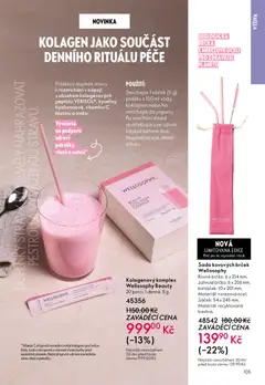 Náhled letáku Oriflame katalog č.15/2025 od 22.10.2025 | Strana: 105 | Produkty: Kolagen, Brčko, Sáček