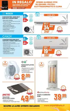 Anteprima del volantino Expert volantino Napoli valido a partire dal 12.03.2026 | Pagina: 12 | Prodotti: Climatizzatore, Caffè, Stufa