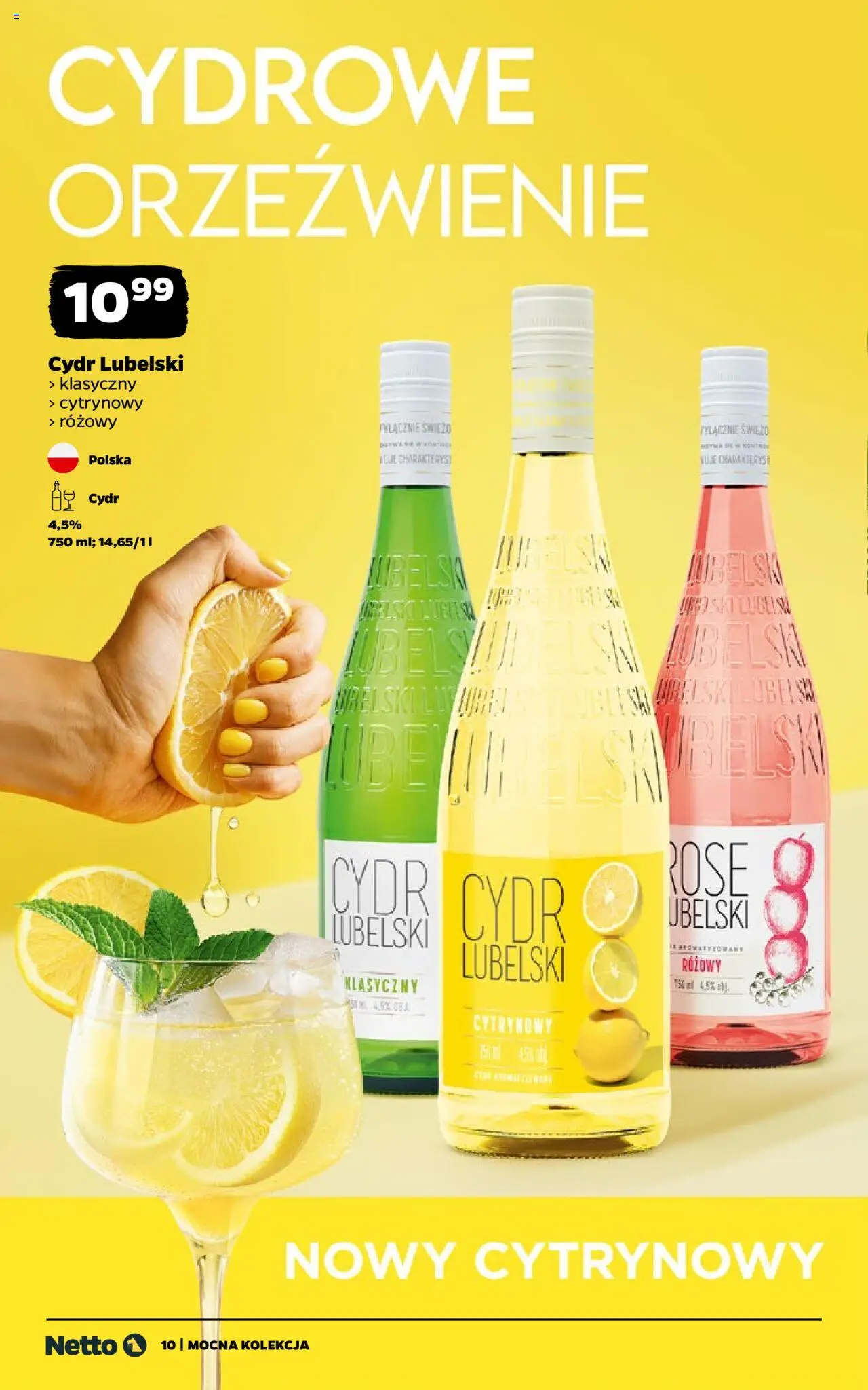 Netto gazetka - Mocna Kolekcja od 01.07.2025 | Strona: 10 | Produkty: Cydr