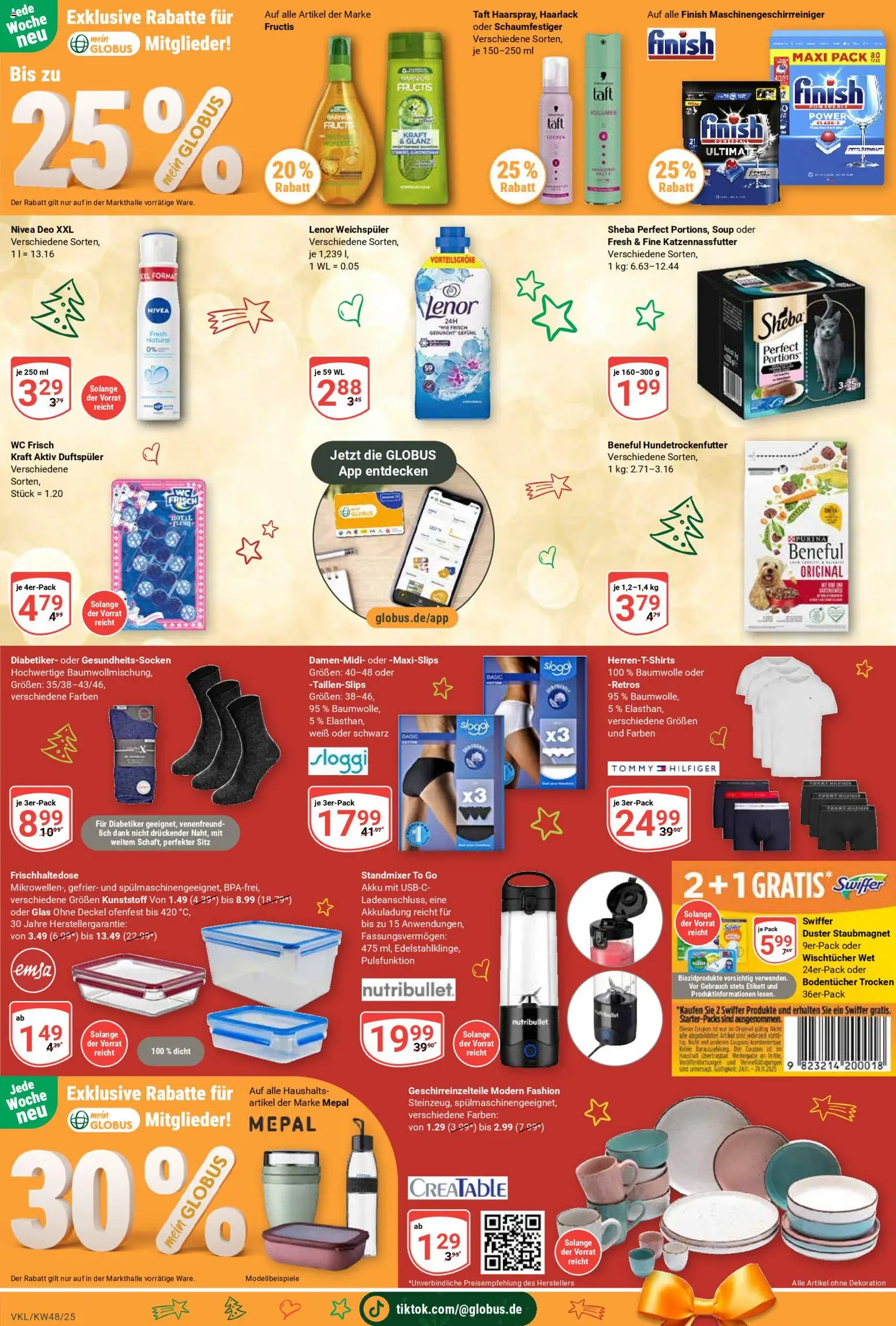 Globus prospekt Völklingen	 – gültig ab 24.11.2025 | Seite: 9 | Produkte: Lenor, Finish, Weichspüler, Wc frisch