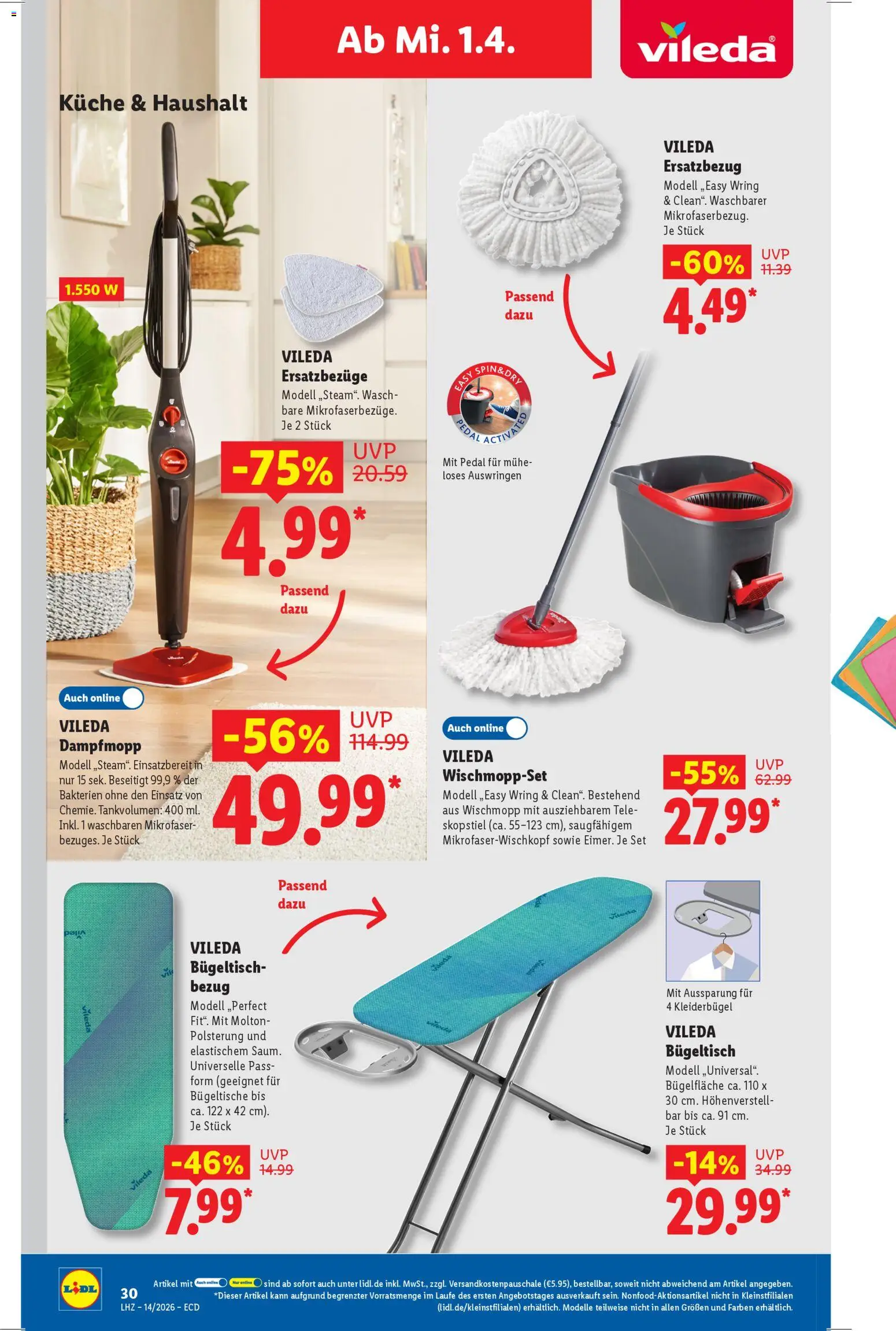 Lidl Prospekt – gültig ab 30.03.2026 | Seite: 24 | Produkte: Küche, Kleiderbügel