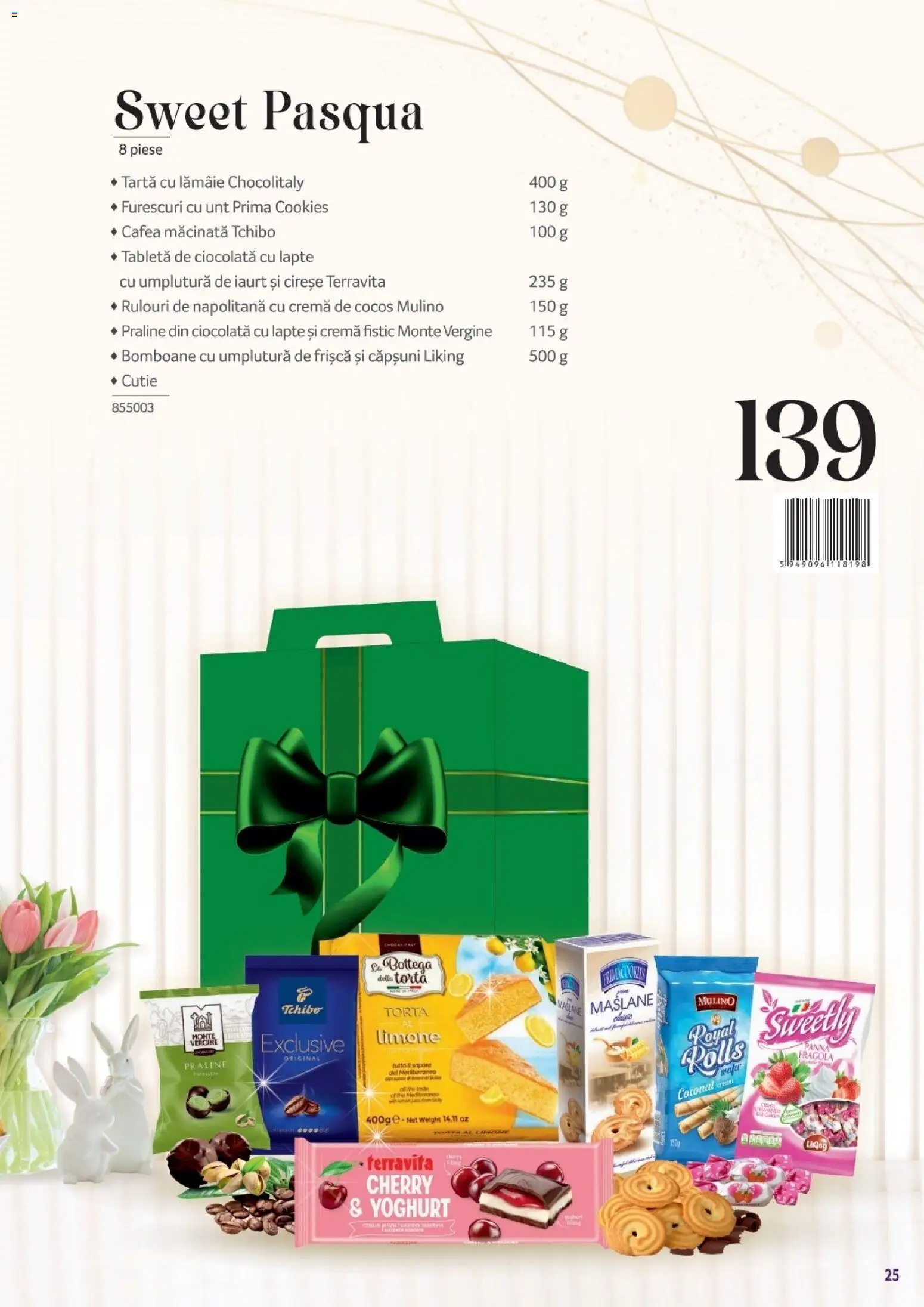 Noul catalog Selgros – valabil de la 13.03.2026 | Pagină: 25 | Produse: Unt, Ciocolată, Fistic, Bomboane