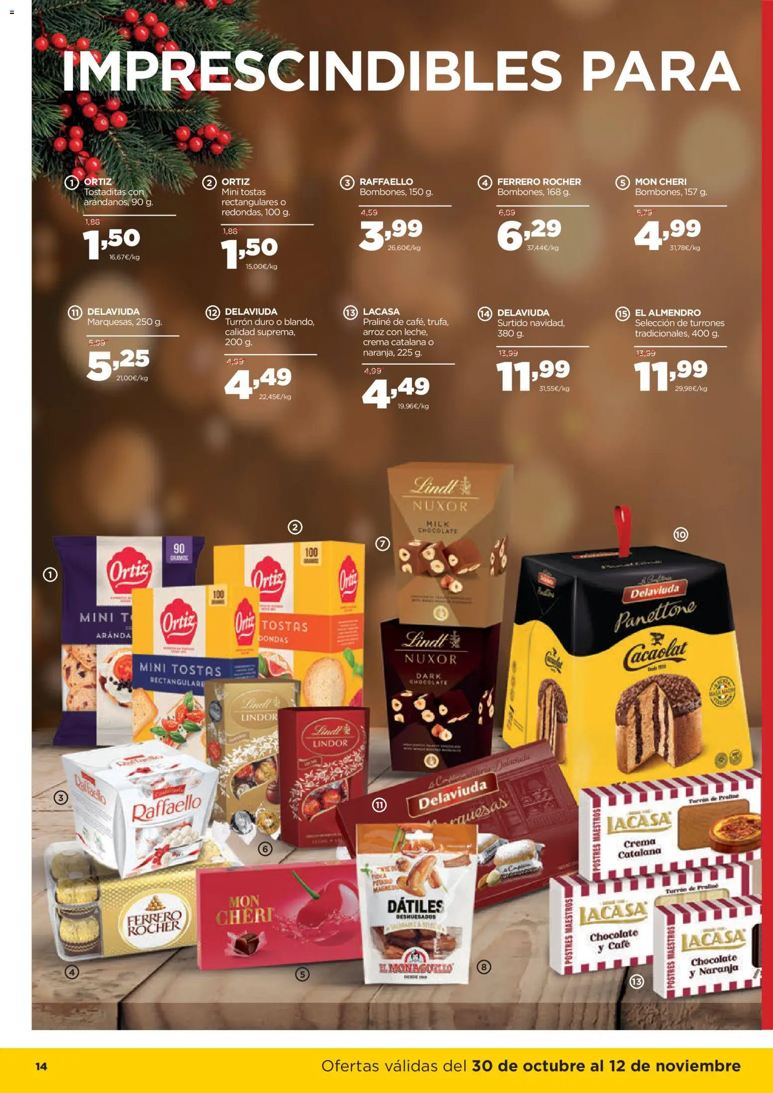 Alimerka folleto Castilla y León │ válido desde el 30.10.2025 | Página: 14 | Productos: Άμμος, Café, Arroz, Crema