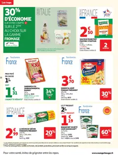 Auchan - Prévisualisation de Auchan - Des prix aussi bas, c'est le Top valide à partir de 25.11.2025 | Page: 22 | Produits: Sandwich, Lait, Jambon, Porc