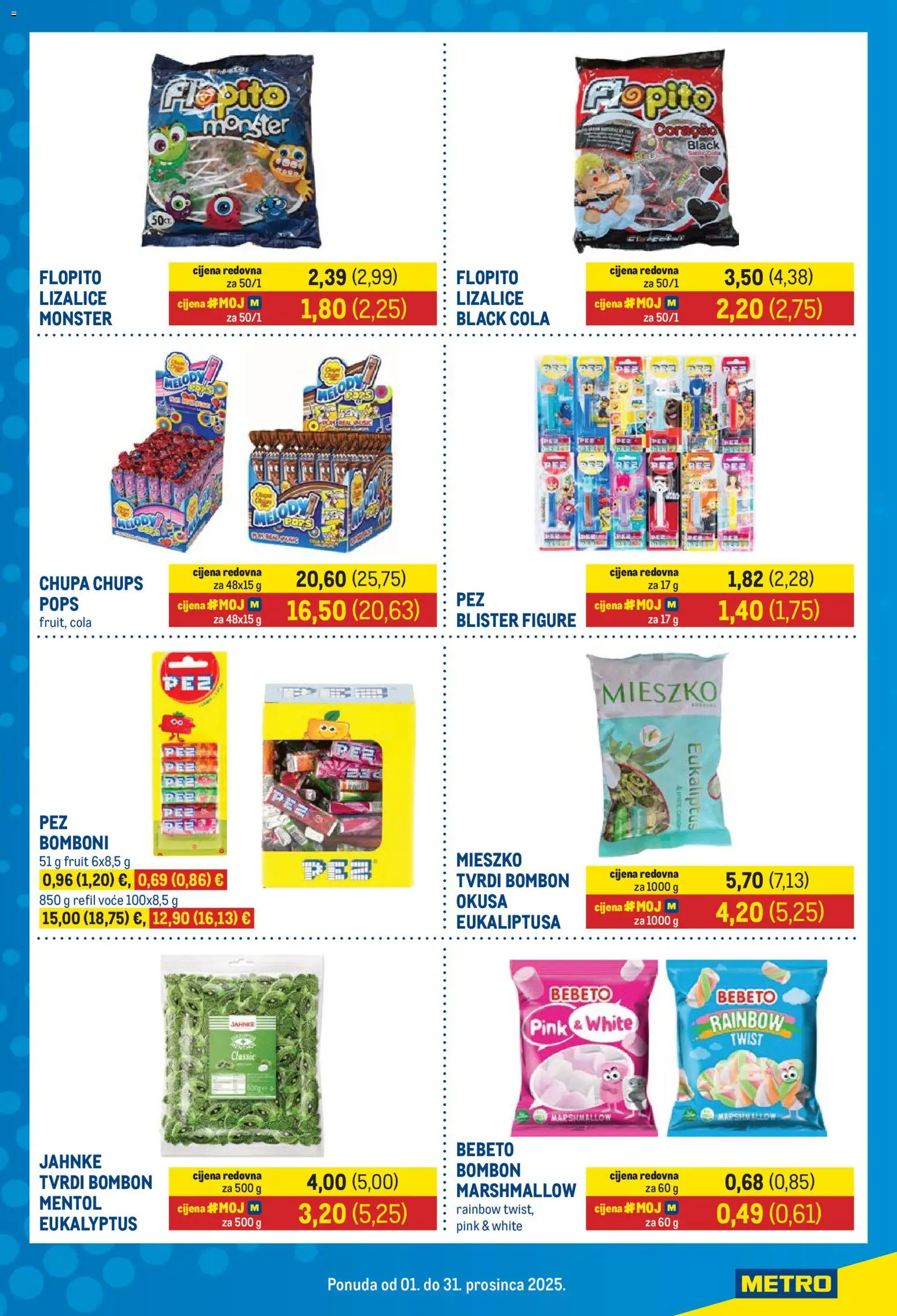 Metro katalog | vrijedi od 27.11.2025 | Stranica: 3 | Proizvodi: Bomboni, Voće, Lizalice