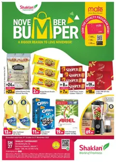 Preview of Shaklan - November Bumper - Shaklan 7 Supermarket, Zen Building, Jebel Ali valid from 31.10.2025