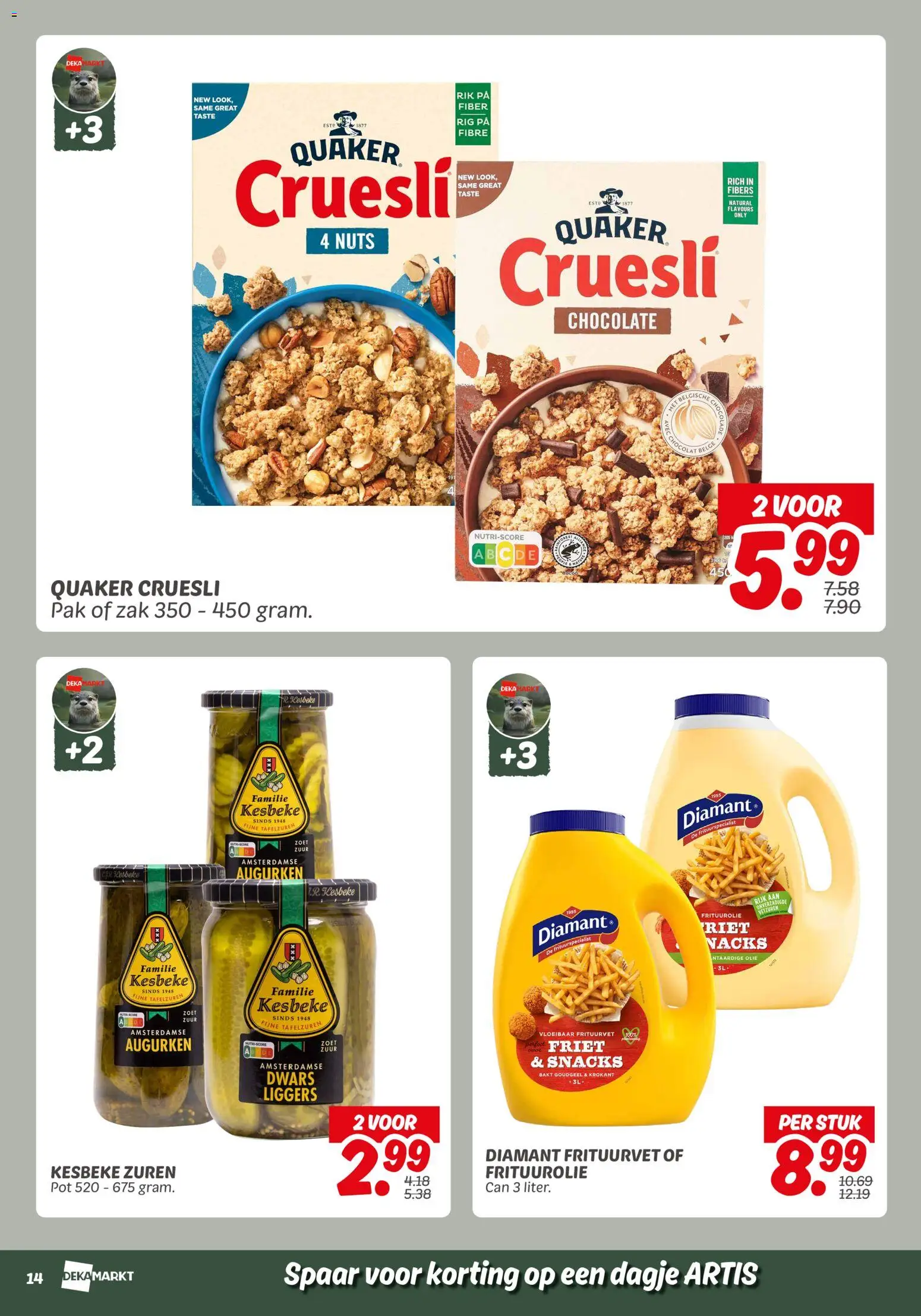 {H1} | Pagina: 14 | Producten: Snacks, Olie, Pot, Friet