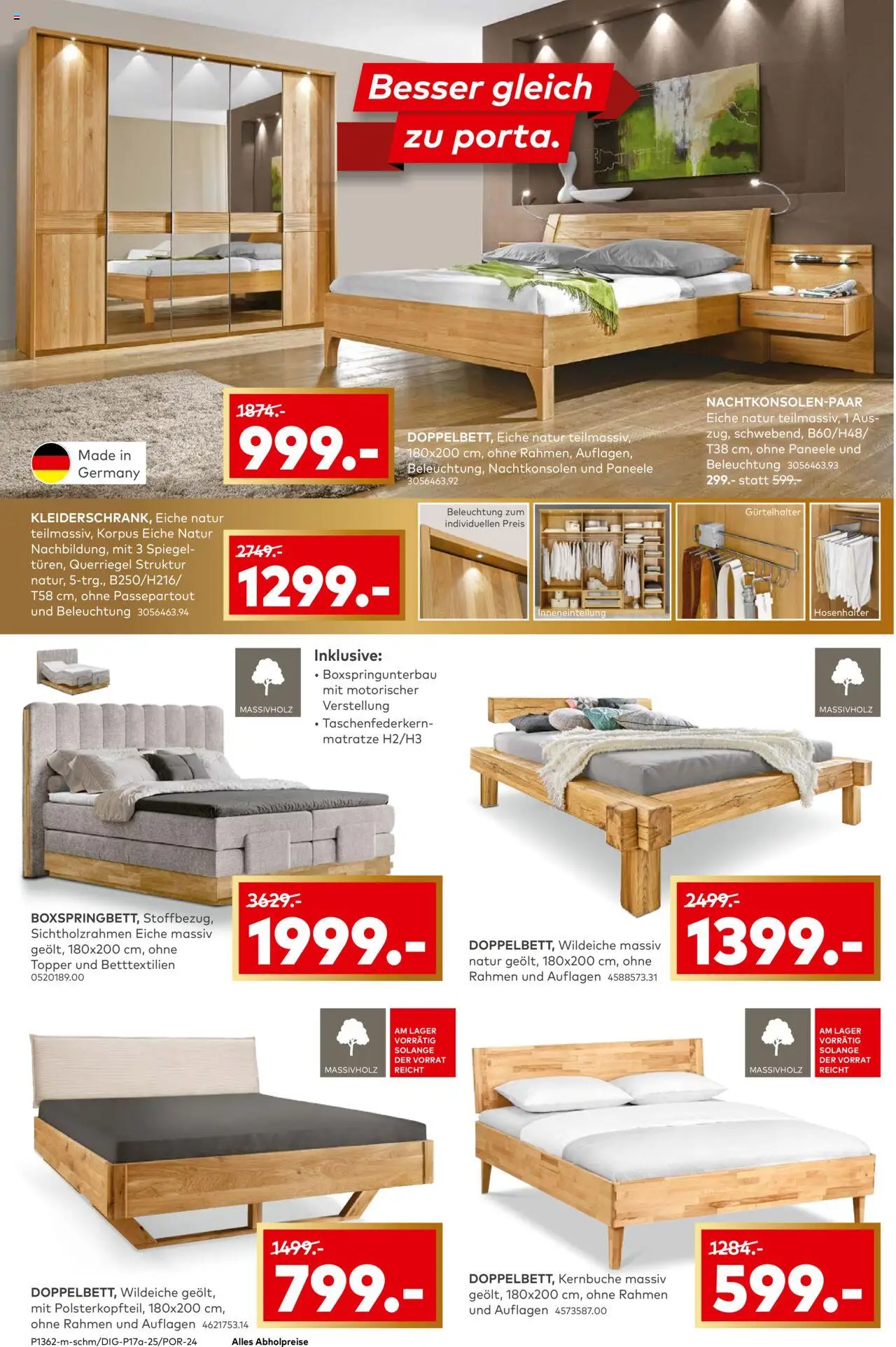 Porta! Möbiläums-Kracher – gültig ab 08.09.2025 | Seite: 6 | Produkte: Matratze, Topper, Spiegel