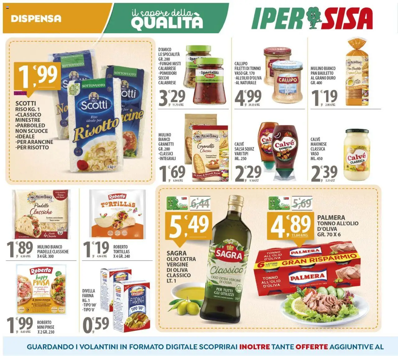 Volantino SISA del 23.09.2025 | Pagina: 12 | Prodotti: Riso, Barbecue, Olio extra vergine, Vaso