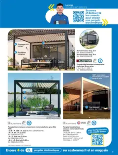 Castorama - Prévisualisation de Castorama catalogue valide à partir de 26.02.2026 | Page: 21 | Produits: Store, Pergola, Store enrouleur, Télécommande