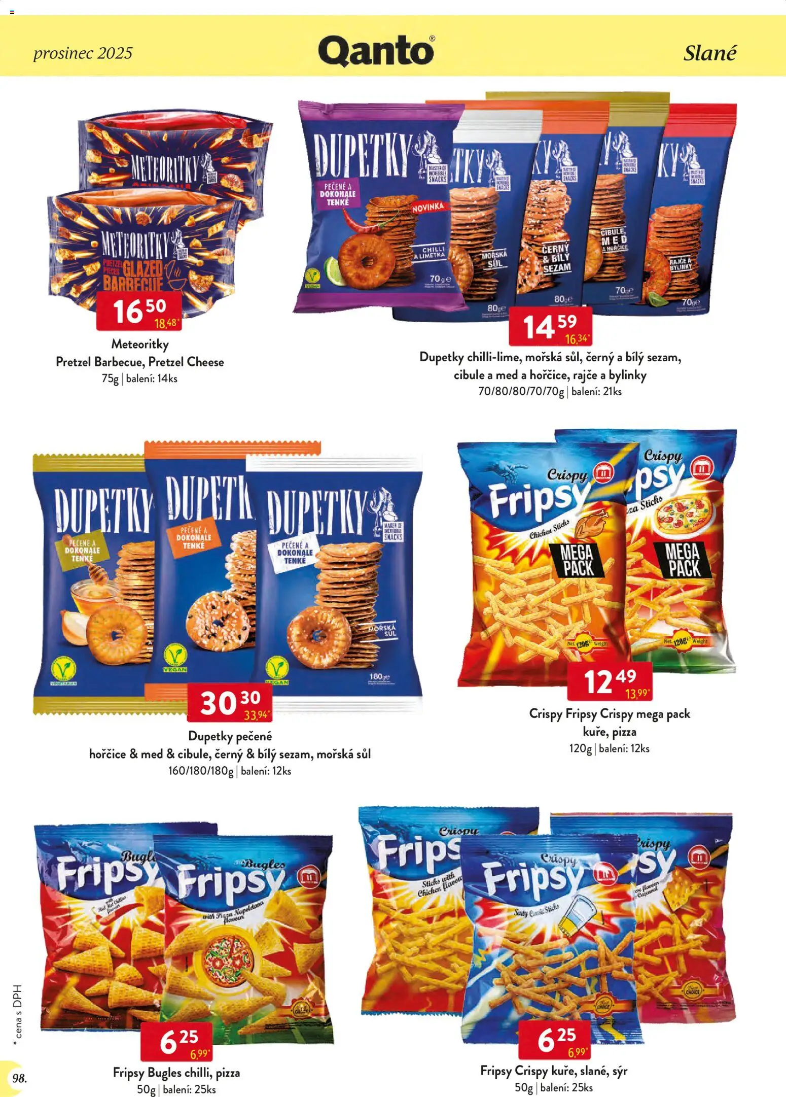 Astur & Qanto leták - Velkoobchod 12/2025 od 01.12.2025 | Strana: 98 | Produkty: Vegan, Pizza, Med, Cibule