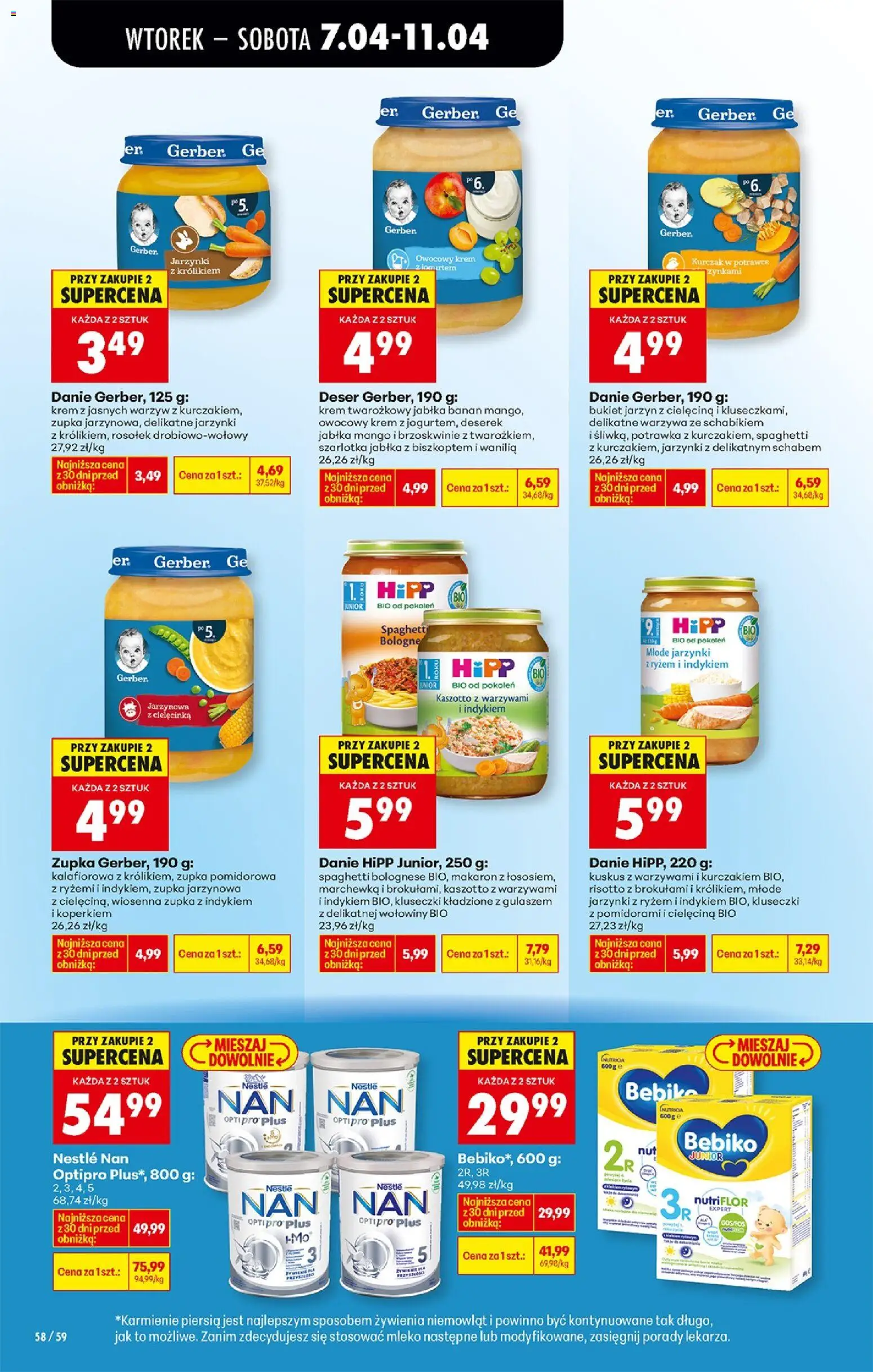 Biedronka gazetka od wtorku od 07.04.2026 | Strona: 72 | Produkty: Kurczak, Jabłka, Banan, Marchewka