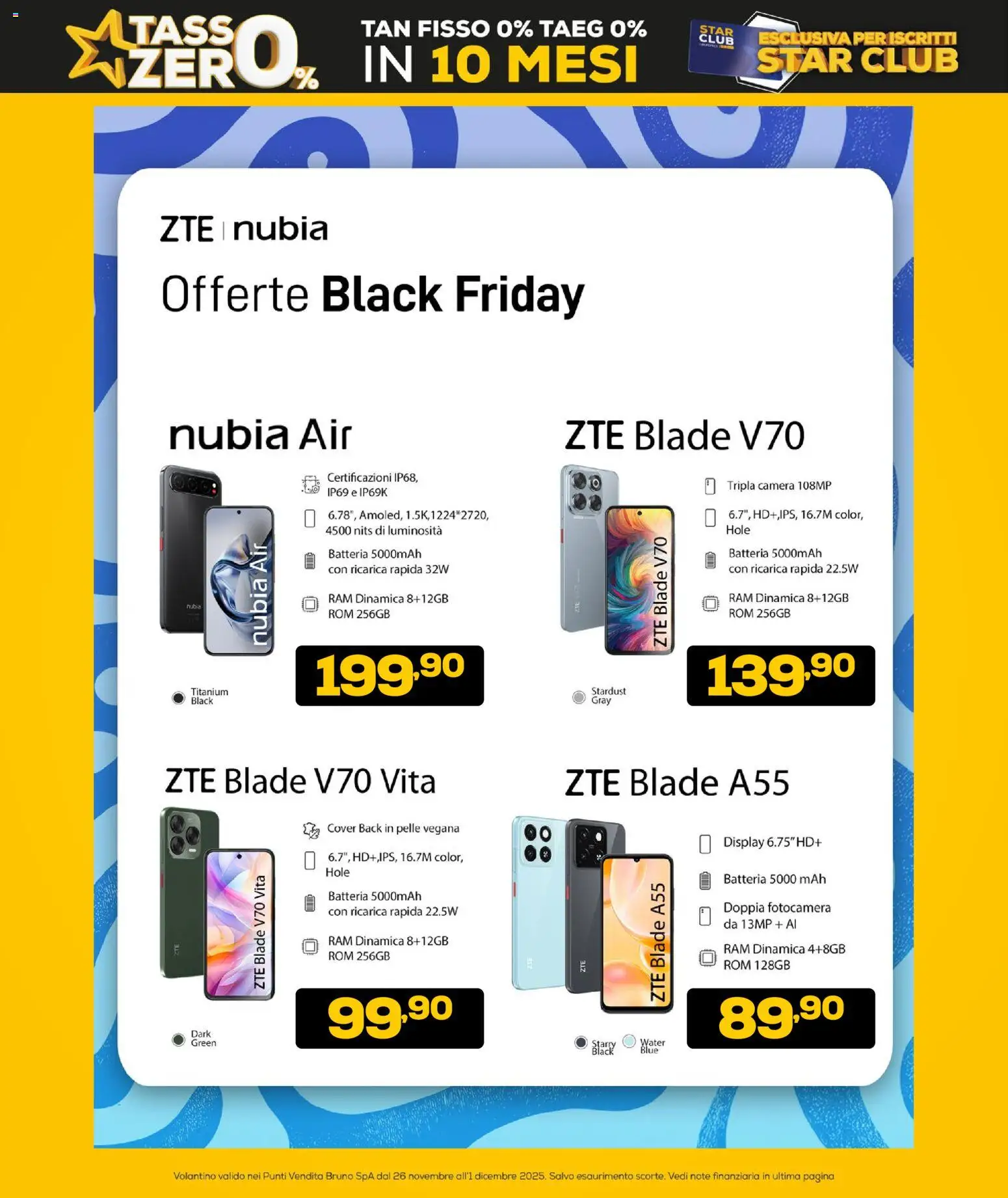 Volantino Euronics del 26.11.2025 | Pagina: 2 | Prodotti: Paté, Fotocamera, Batteria