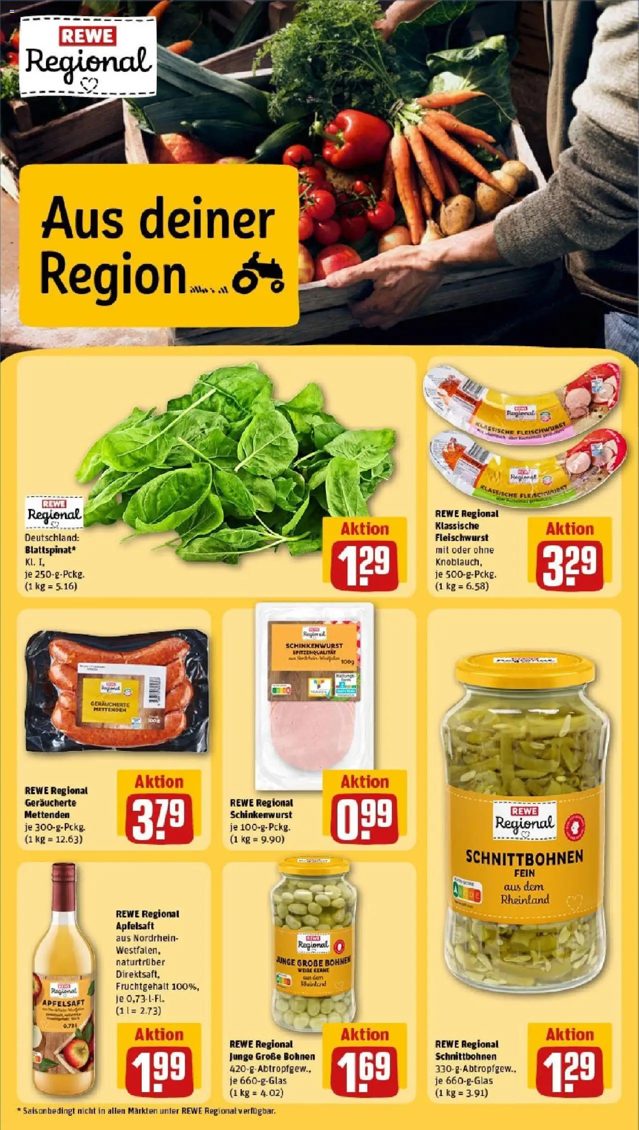 Rewe prospekt Niederkassel / Ranzel	 - gültig ab dem 15.06.2025 | Seite: 13 | Produkte: Apfelsaft, Apple