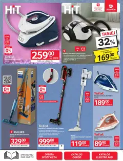 Pogląd oferty "Selgros cash&carry gazetka - Oferta przemysłowa" - ważna od 05.03.2026 | Strona: 9 | Produkty: Odkurzacz, Odkurzacz pionowy, Szczotka, Tefal