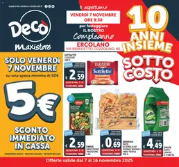 Anteprima del volantino Decò MaxiStore - Ercolano catalogo valido a partire dal 07.11.2025
