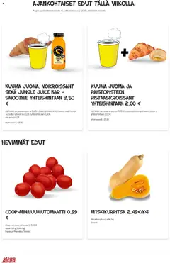 Alepa-mainoslehti voimassa 08.10.2025 alkaen