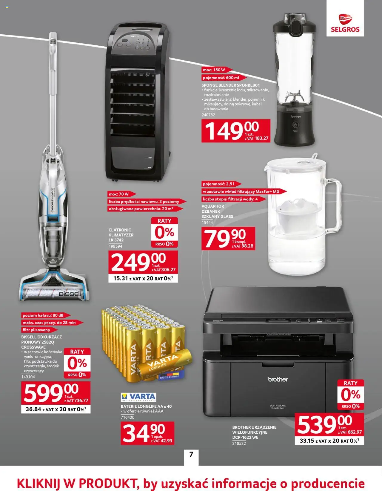 Selgros cash&carry Gazetka - Oferta przemysłowa od 05.06.2025 | Strona: 43 | Produkty: Kabel, Odkurzacz, Baterie, Cleaner