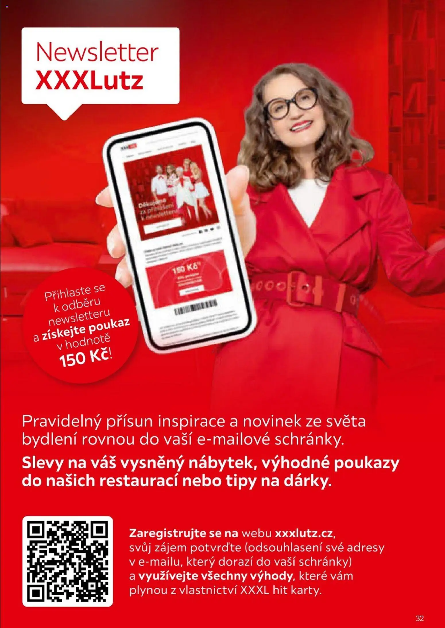 XXXLutz leták - Být věrným zákazníkem se vyplatí od 01.02.2026 | Strana: 32