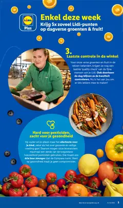dagverse groenten & fruit, Verse groenten en fruit - Voorbeeld van een folder van Lidl, geldig van 07.04.2026 | Pagina: 3 | Producten: Fruit, Groenten