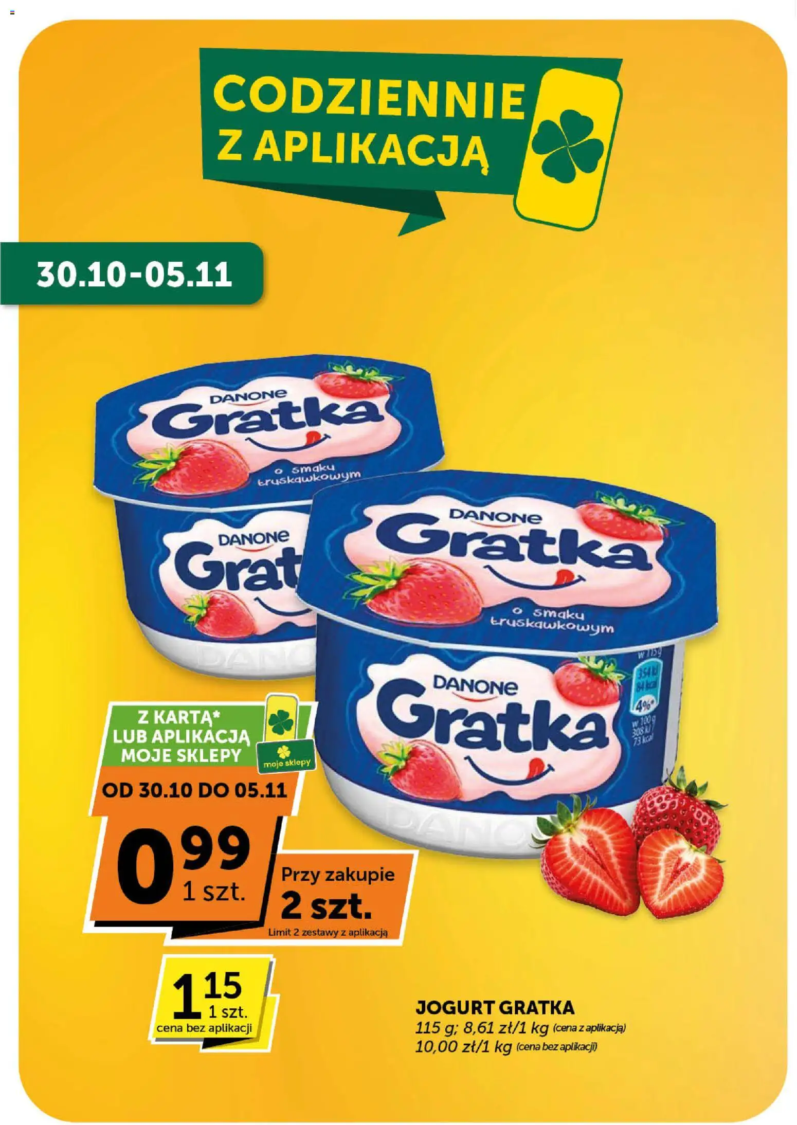 Euro Sklep Gazetka od 30.10.2025 | Strona: 12 | Produkty: Jogurt